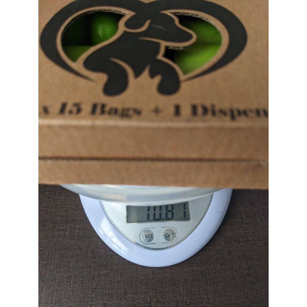 DOGGOGREEN BIODEGRADABLE Dog Poop Bags Bone Dispenser Holder 120 Waste Bag New - Picture 3 of 3